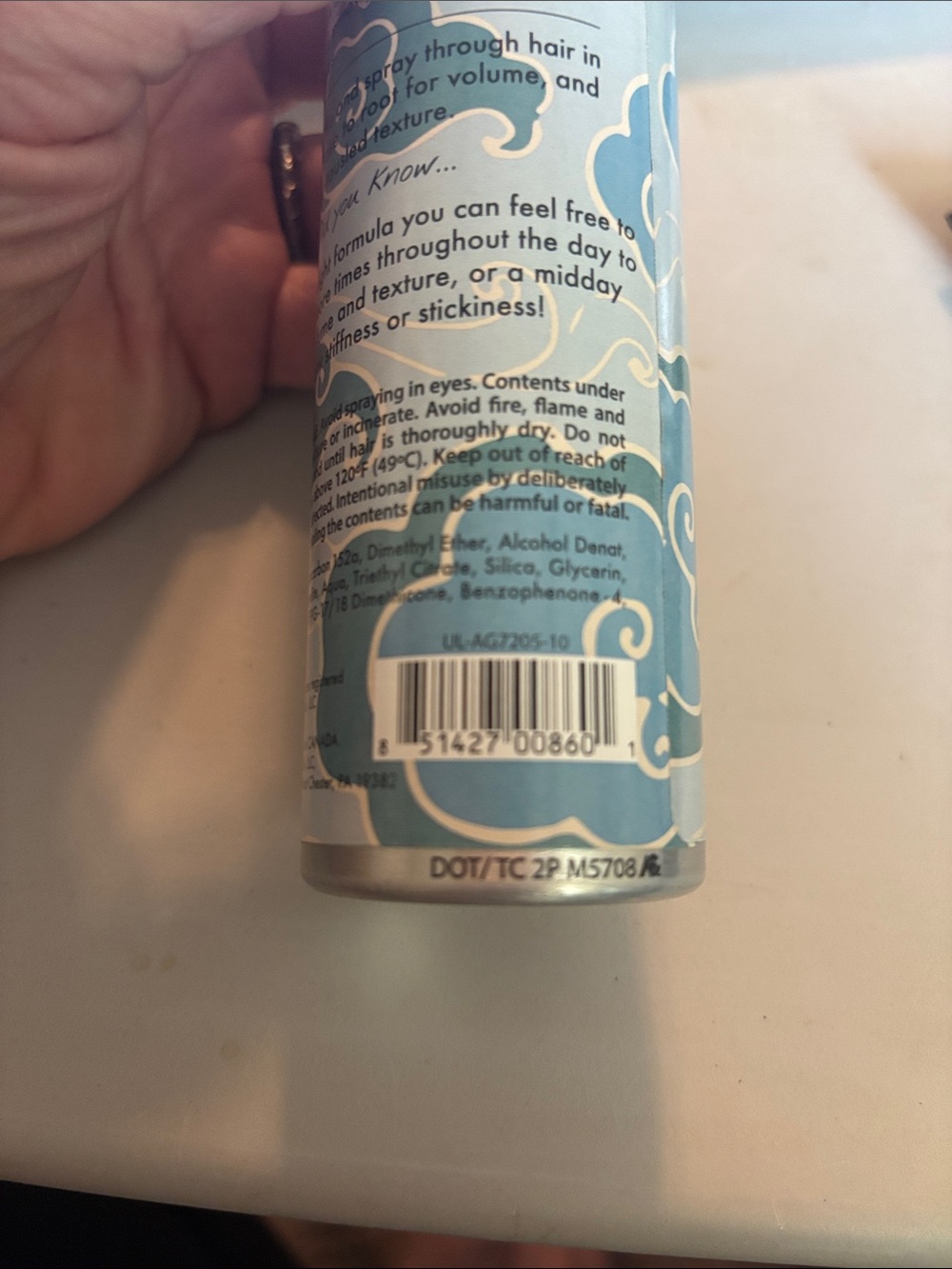 Calista Stratosphere O2 Texturizer Spray -  -New - Picture 4 of 4